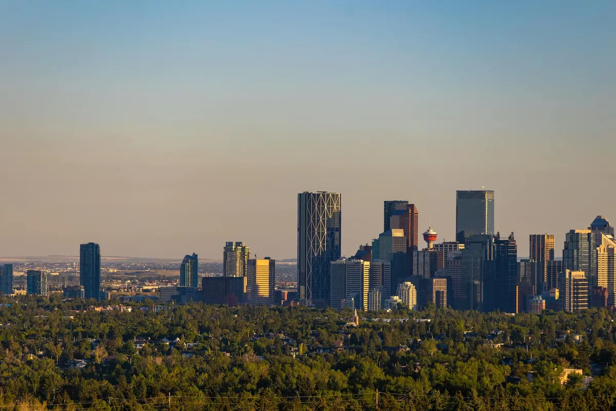 Calgary Service Area Map